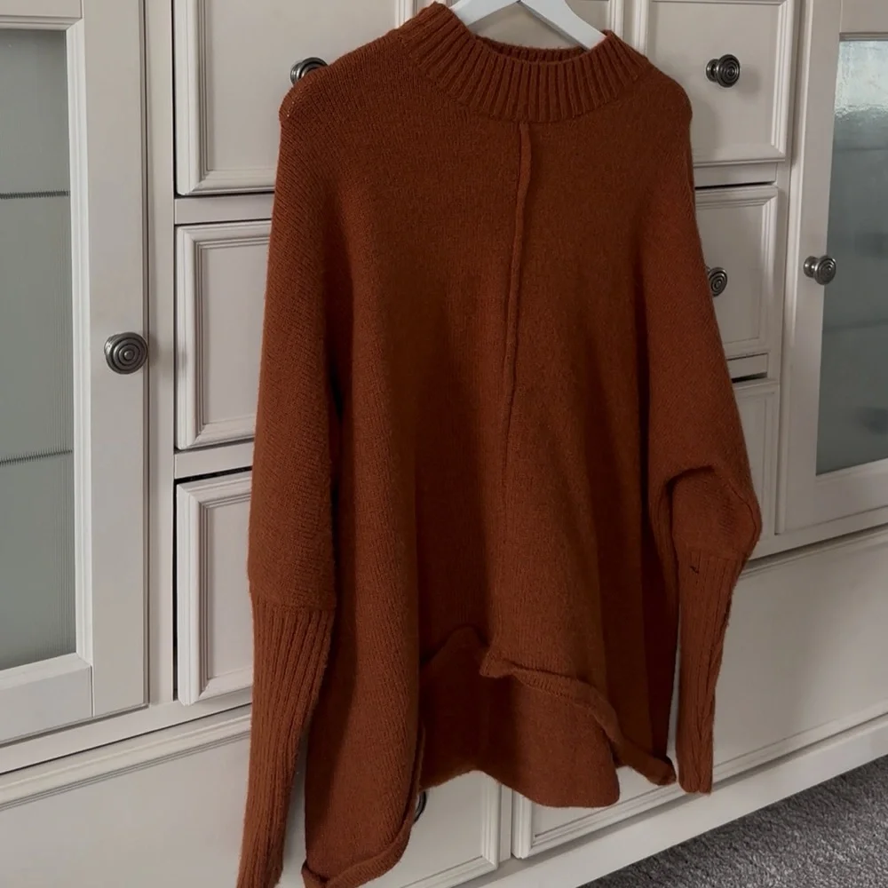 Cozy Rust Sweater - Picture 3 of 5